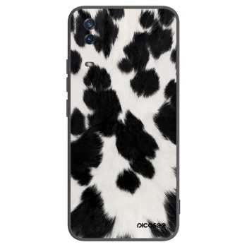 Picasee silikonový černý obal pro Vivo Y11s - Black Moo