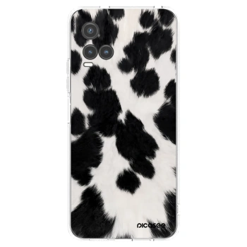 Picasee silikonový průhledný obal pro Vivo Y33s - Black Moo