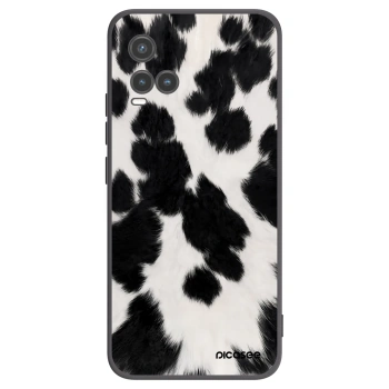 Picasee silikonový černý obal pro Vivo Y33s - Black Moo