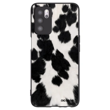 Picasee silikonový černý obal pro OPPO A16s - Black Moo