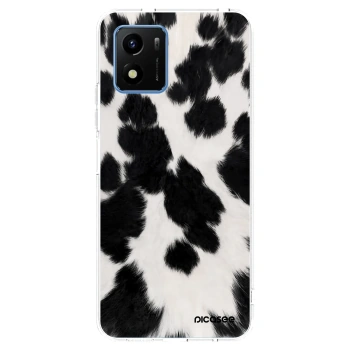 Picasee silikonový průhledný obal pro Vivo Y01 - Black Moo