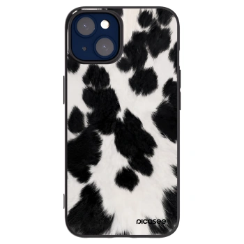 Picasee silikonový černý obal pro Apple iPhone 14 - Black Moo
