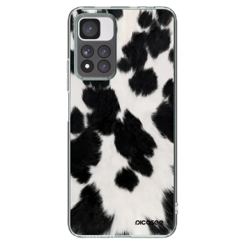 Picasee silikonový průhledný obal pro Xiaomi Redmi Note 11 Pro+ 5G - Black Moo