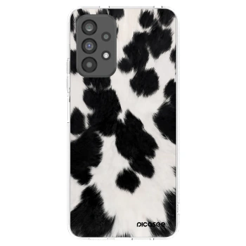 Picasee silikonový průhledný obal pro Samsung Galaxy A73 5G - Black Moo