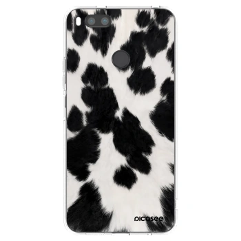 Picasee silikonový průhledný obal pro Xiaomi Redmi A1 - Black Moo