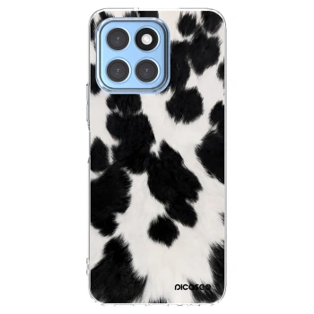 Picasee silikonový průhledný obal pro Honor X8 5G - Black Moo