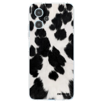 Picasee silikonový průhledný obal pro Xiaomi Redmi Note 12 5G - Black Moo