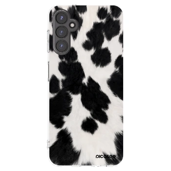 Picasee silikonový průhledný obal pro Samsung Galaxy A14 4G A145R - Black Moo