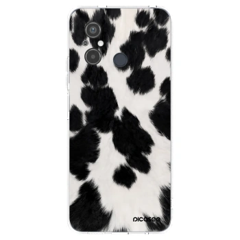 Picasee silikonový průhledný obal pro Xiaomi Redmi 12C - Black Moo