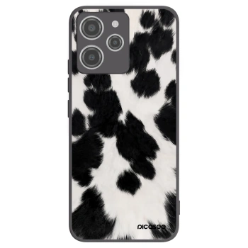 Picasee silikonový černý obal pro Xiaomi Redmi 12 4G - Black Moo