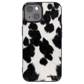 Picasee silikonový černý obal pro Apple iPhone 15 - Black Moo