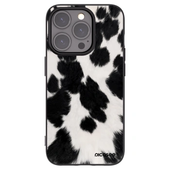 Picasee silikonový černý obal pro Apple iPhone 15 Pro - Black Moo