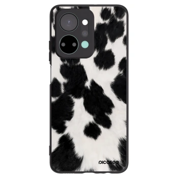 Picasee silikonový černý obal pro Honor X7a - Black Moo