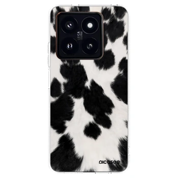 Picasee silikonový průhledný obal pro Xiaomi 14 Pro - Black Moo