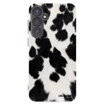 Picasee silikonový průhledný obal pro Samsung Galaxy S23 FE S711B - Black Moo