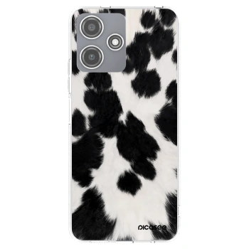 Picasee silikonový průhledný obal pro Xiaomi Redmi 12 5G - Black Moo