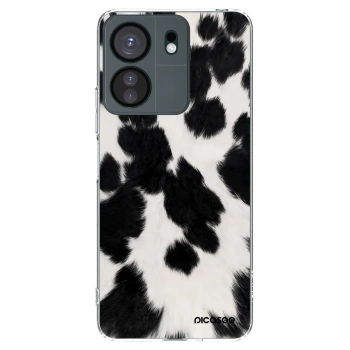 Picasee silikonový průhledný obal pro Xiaomi Redmi 13C 4G - Black Moo