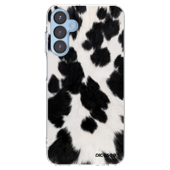 Picasee silikonový průhledný obal pro Samsung Galaxy A15 A156B 5G - Black Moo