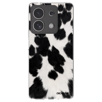 Picasee silikonový průhledný obal pro Xiaomi Redmi Note 13 4G - Black Moo