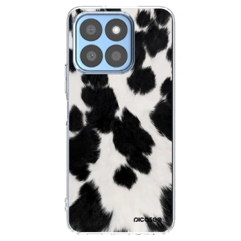 Picasee silikonový průhledný obal pro Honor X8b - Black Moo
