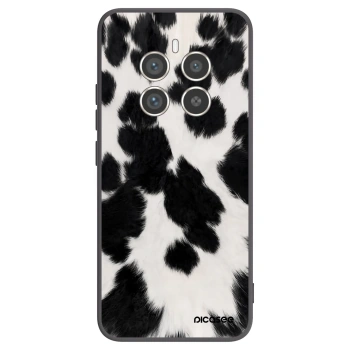 Picasee silikonový černý obal pro Realme 12 Pro 5G - Black Moo