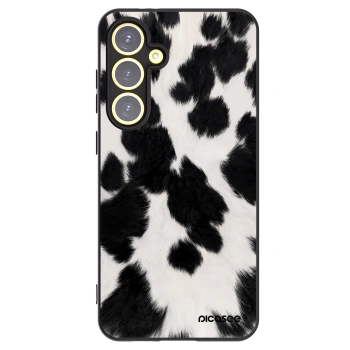 Picasee silikonový černý obal pro Samsung Galaxy S24 FE S721B - Black Moo