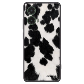 Picasee silikonový černý obal pro Motorola Moto G35 5G - Black Moo