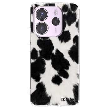 Picasee silikonový průhledný obal pro Xiaomi Redmi Note 14 4G - Black Moo