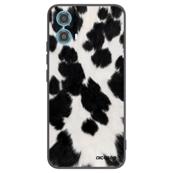 Picasee silikonový černý obal pro Motorola Moto G34 5G - Black Moo