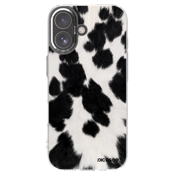 Picasee silikonový průhledný obal pro Apple iPhone 17 - Black Moo