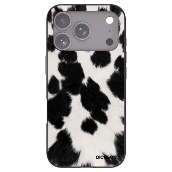 Picasee silikonový černý obal pro Apple iPhone 17 Pro - Black Moo