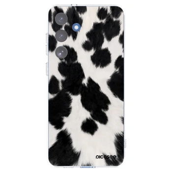 Picasee silikonový průhledný obal pro Samsung Galaxy S25 FE 5G - Black Moo