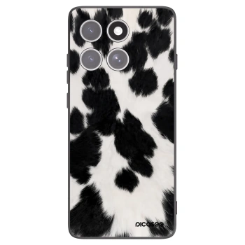 Picasee silikonový černý obal pro Motorola Edge 60 Fusion - Black Moo
