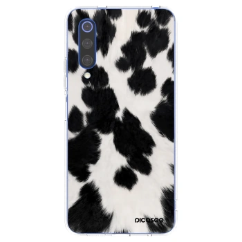 Picasee silikonový průhledný obal pro Xiaomi Mi 9 SE - Black Moo
