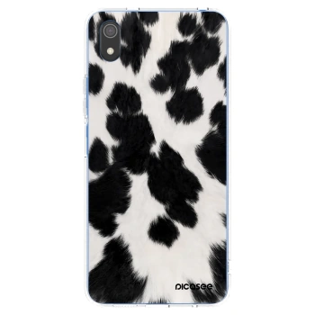 Picasee silikonový průhledný obal pro Xiaomi Redmi 7A - Black Moo