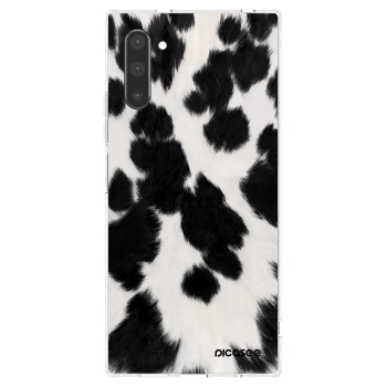 Picasee silikonový průhledný obal pro Samsung Galaxy Note 10 N970F - Black Moo