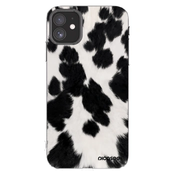 Picasee silikonový průhledný obal pro Apple iPhone 11 - Black Moo