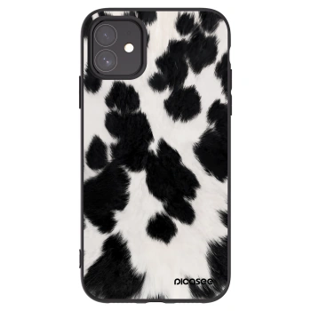 Picasee silikonový černý obal pro Apple iPhone 11 - Black Moo