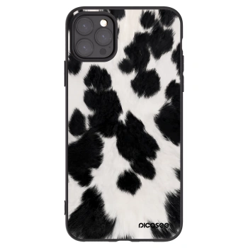 Picasee silikonový černý obal pro Apple iPhone 11 Pro Max - Black Moo