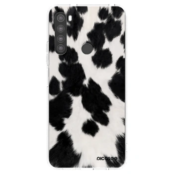 Picasee silikonový průhledný obal pro Xiaomi Redmi Note 8 - Black Moo