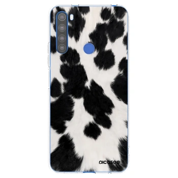 Picasee silikonový průhledný obal pro Xiaomi Redmi Note 8T - Black Moo