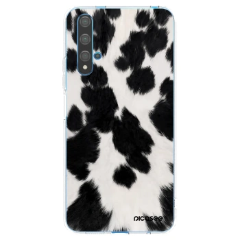 Picasee silikonový průhledný obal pro Huawei Nova 5T - Black Moo