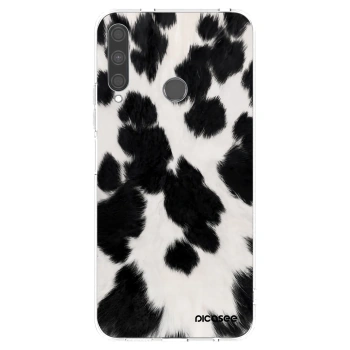 Picasee silikonový průhledný obal pro Huawei P40 Lite E - Black Moo