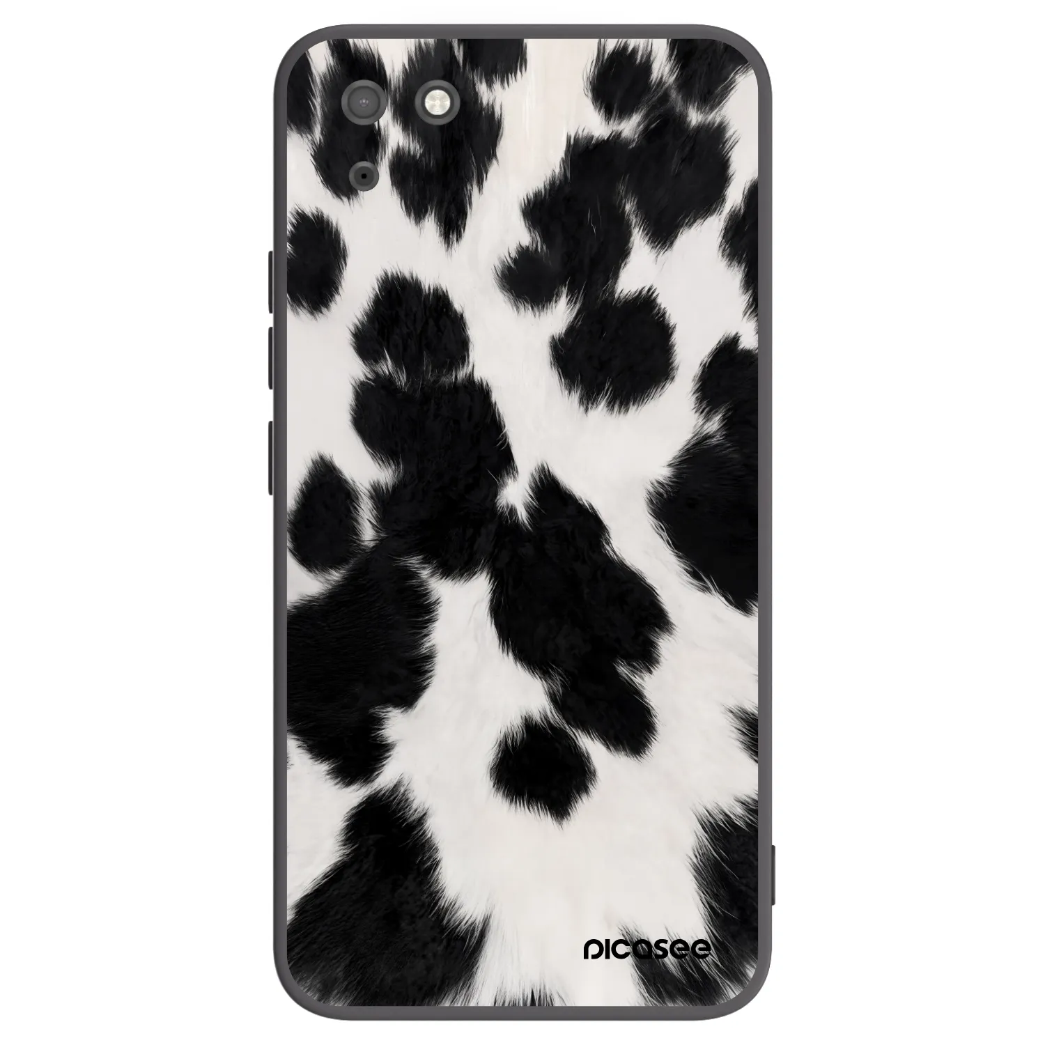 Picasee silikonový černý obal pro Huawei Y5P - Black Moo