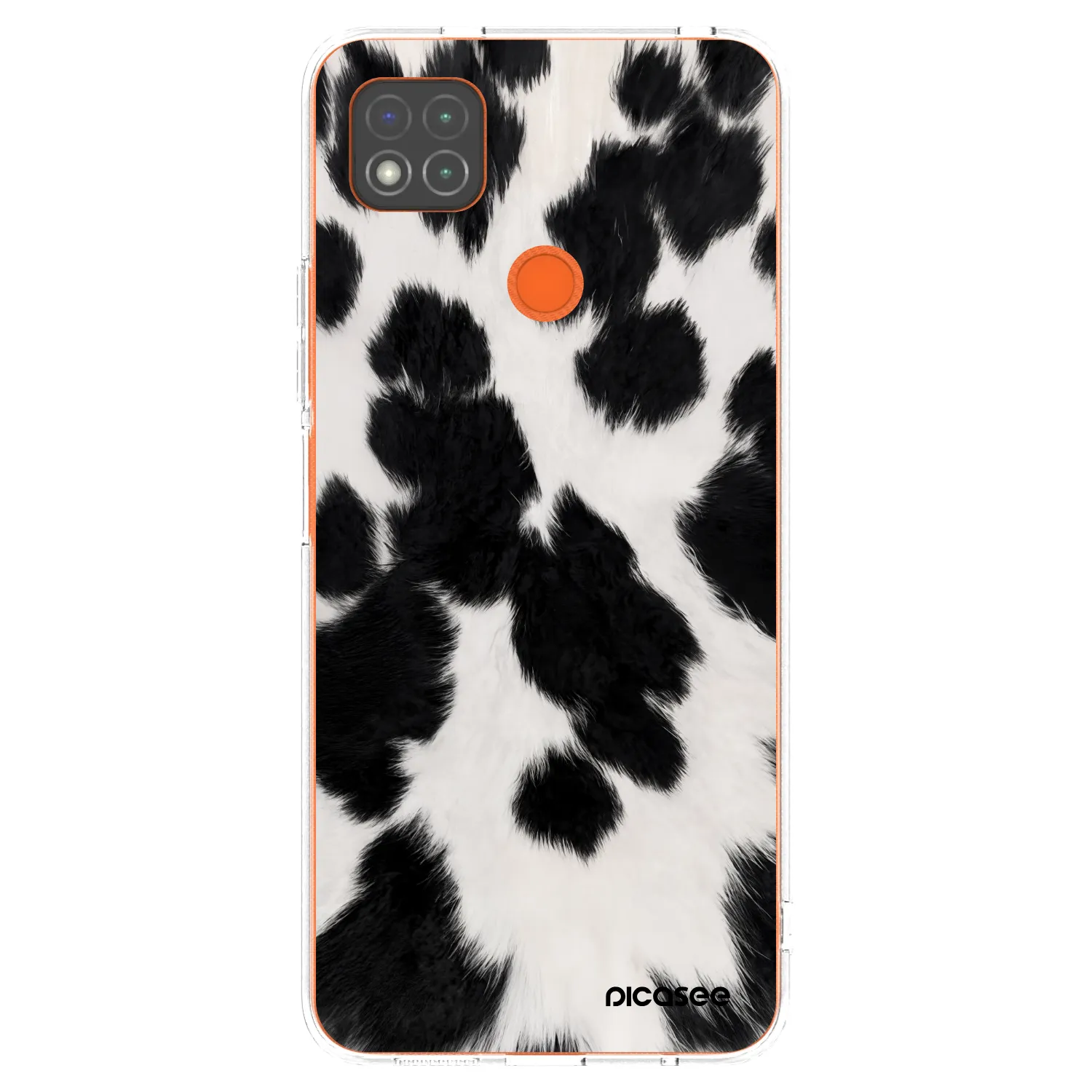 Picasee silikonový průhledný obal pro Xiaomi Redmi 9C - Black Moo