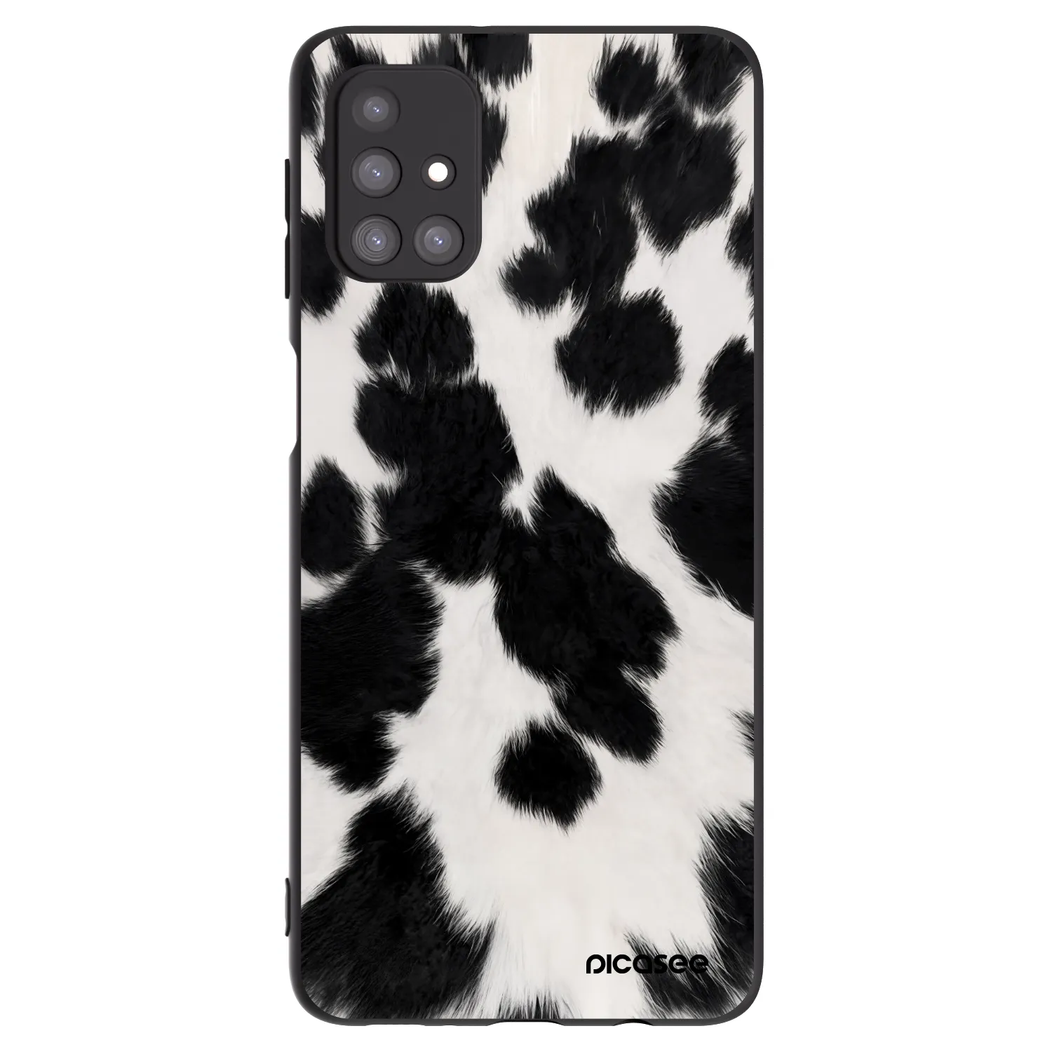 Picasee silikonový černý obal pro Samsung Galaxy M31s - Black Moo