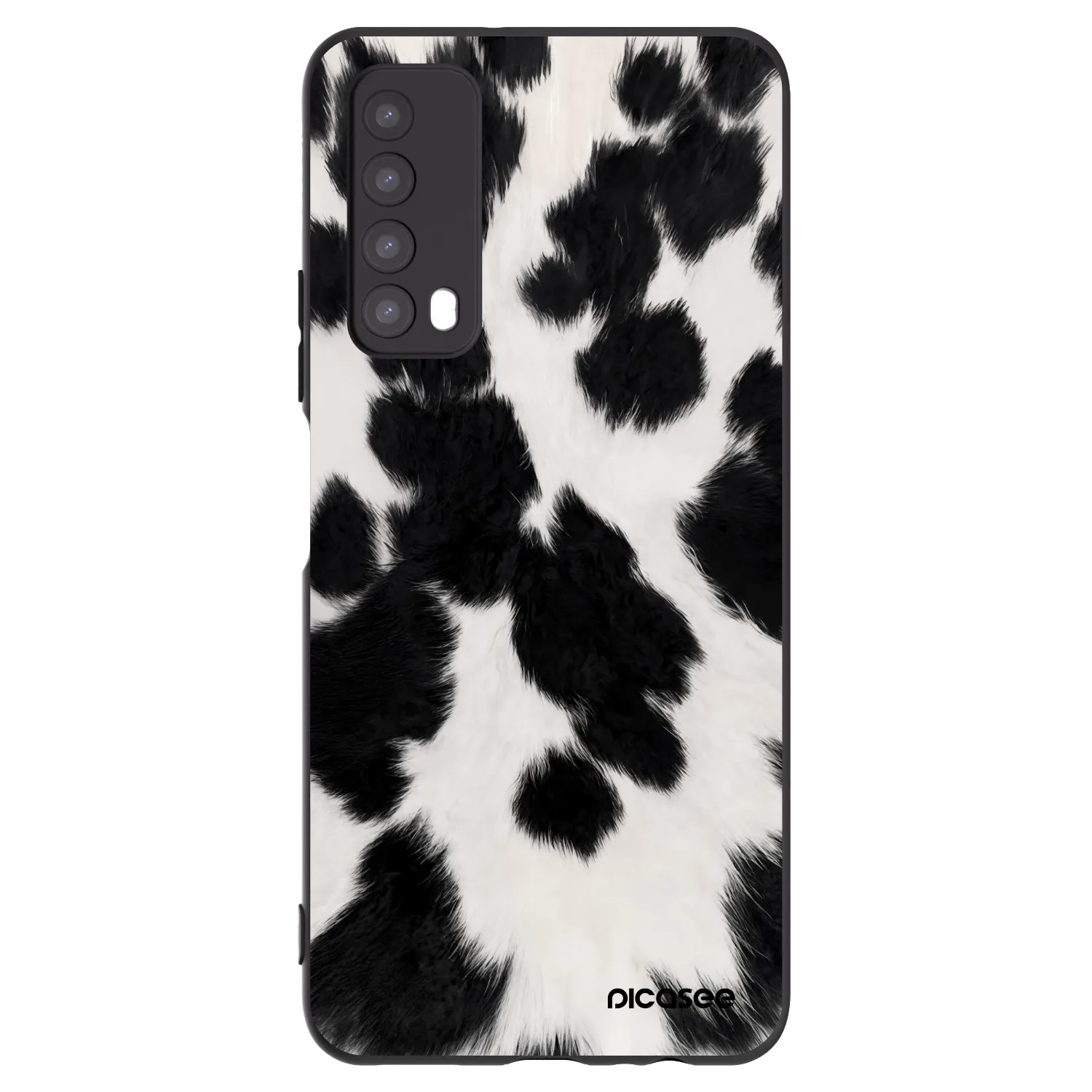 Picasee silikonový černý obal pro Huawei P Smart 2021 - Black Moo