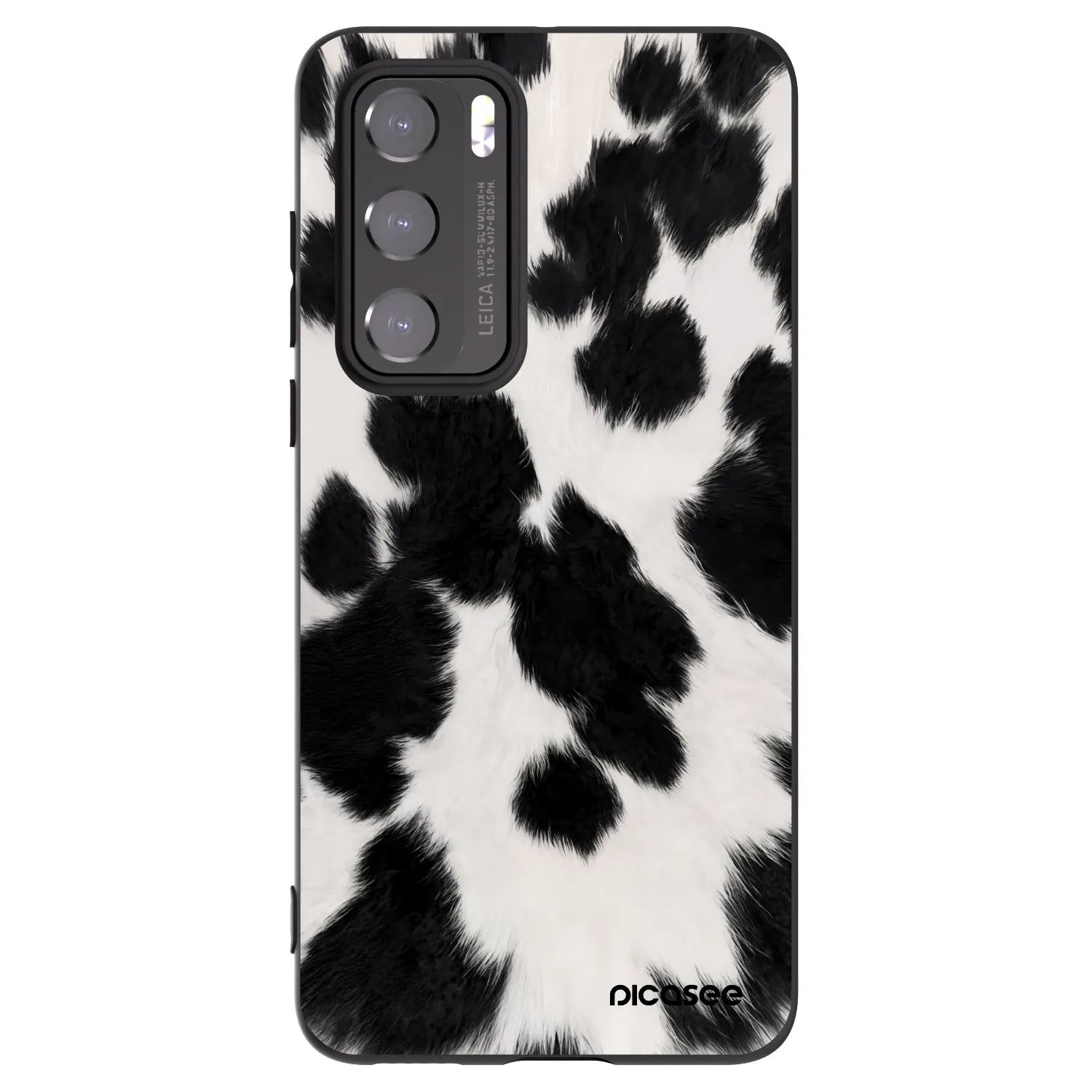 Picasee silikonový černý obal pro Huawei P40 - Black Moo