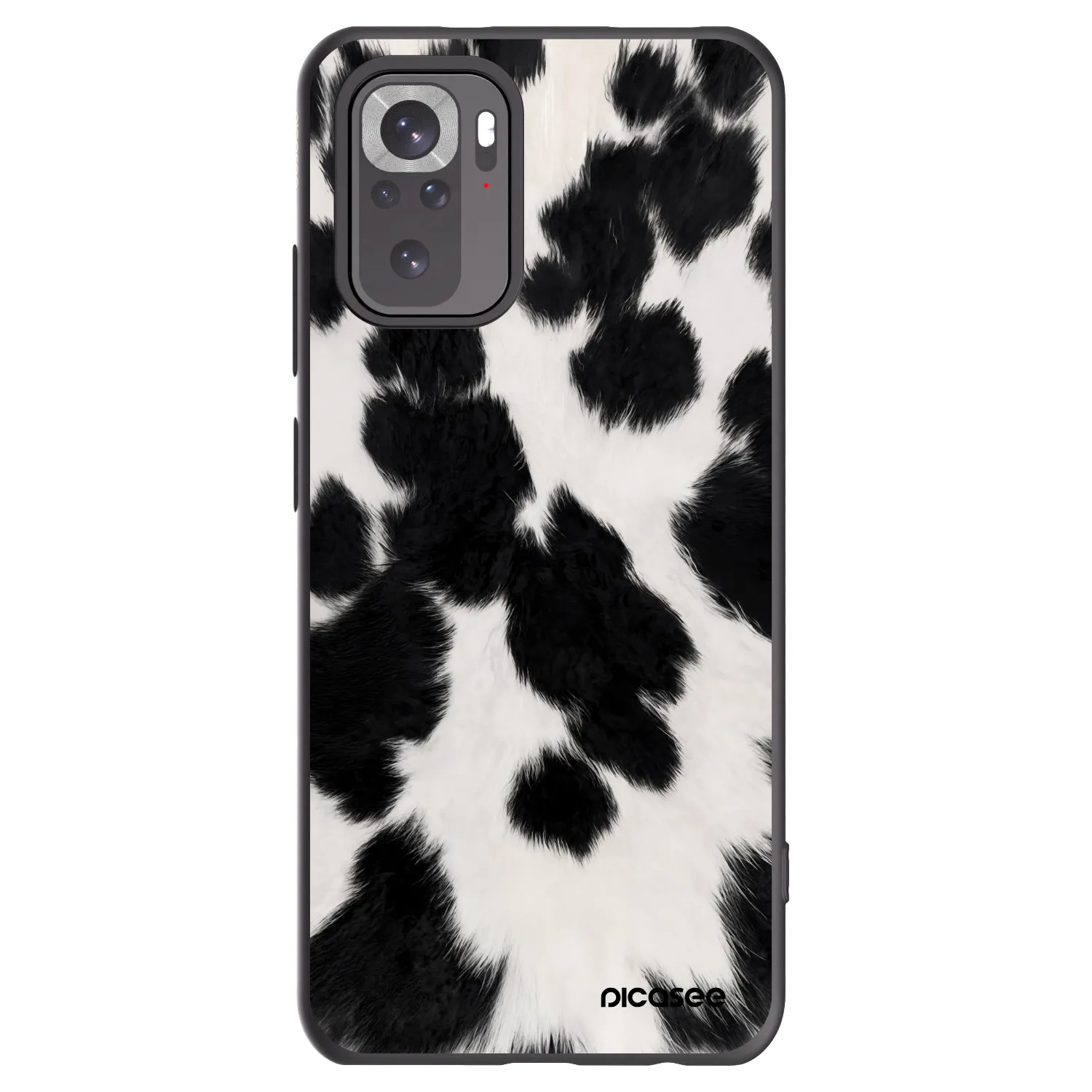 Picasee silikonový černý obal pro Xiaomi Redmi Note 10S - Black Moo