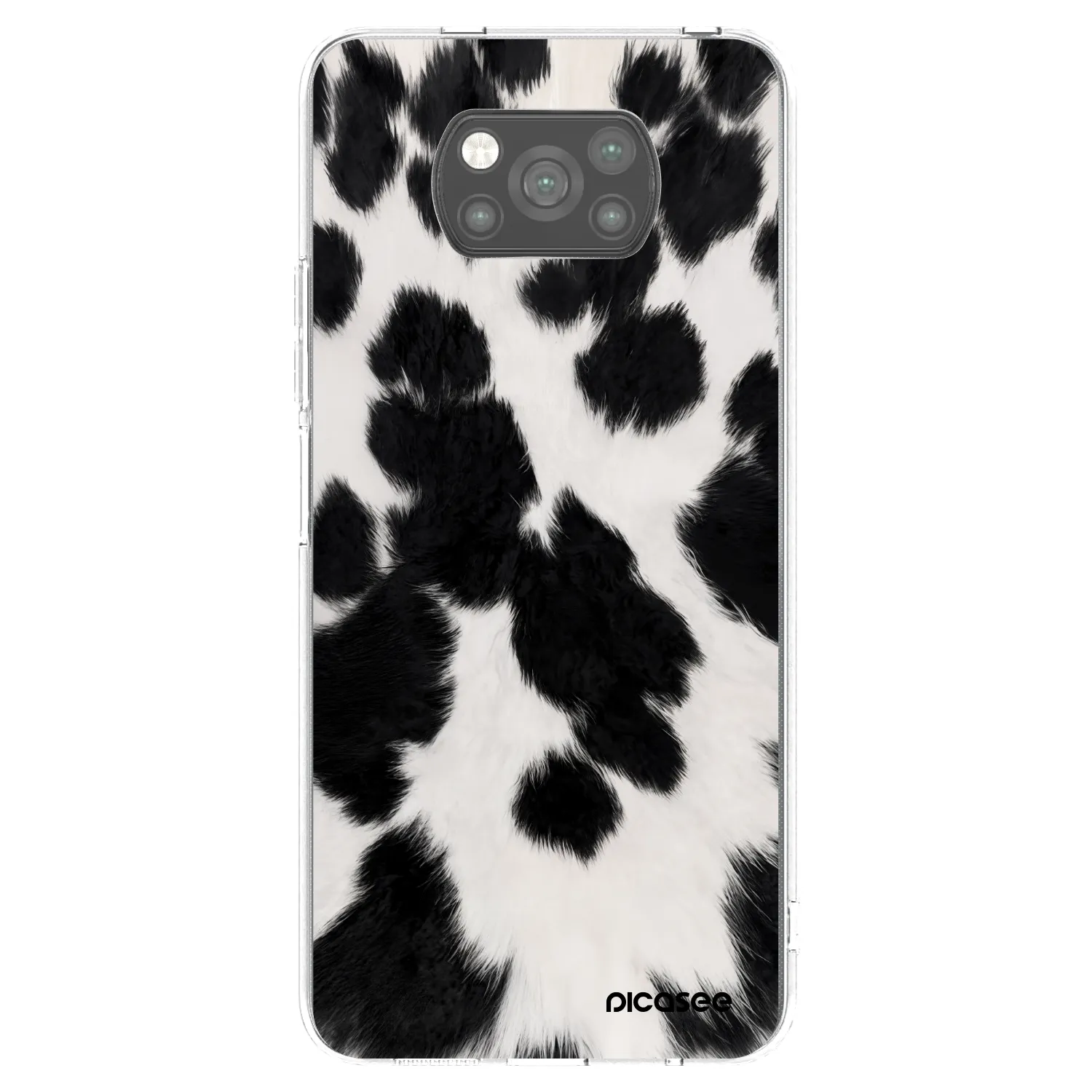 Picasee silikonový černý obal pro Xiaomi Poco X3 Pro - Black Moo